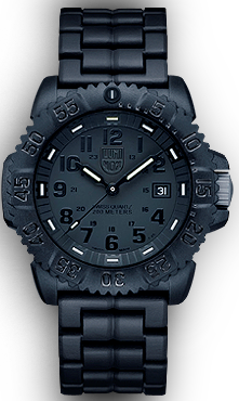 Seal Colormark 3050 Series Blackout Luminox Watch A.3052.BO