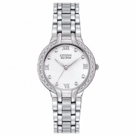 EM0120-58A Citizen Women's "Bella" Eco-Drive Watch With Diamonds