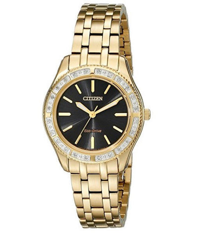 EM0242-51E Citizen Women's Eco-Drive Carina Watch With Diamonds