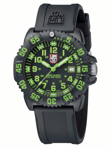 Navy Seal Colormark Series Green Luminox Watch A.3067
