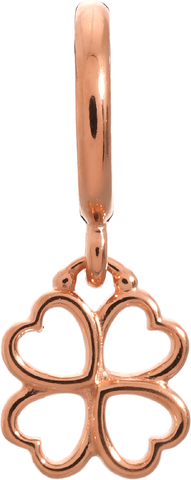 Clover - Endless Jewelry Rose Gold Plated Sterling Silver Charm 63203
