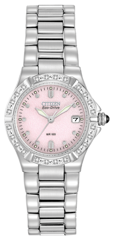 EW0890-58X Citizen Women's Eco-Drive Riva Diamond Accented Watch