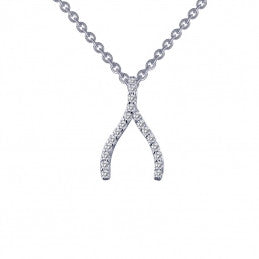 Wishbone Pendant - Lafonn P0143CLP18