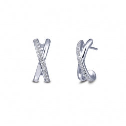 Criss-Cross Stud Earrings - Lafonn E0255CLP00