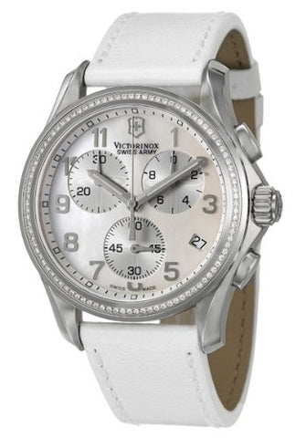 Victorinox Swiss Army Chronograph Classic Lady Diamond Watch 241398