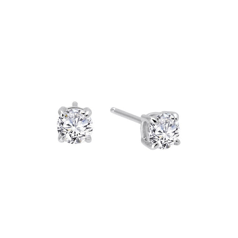 Round 1 Ctw Simulated Diamond Stud Earrings - Lafonn E0107CLP00