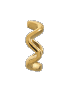 Wave - Endless Jewelry Gold Plated Sterling Silver Charm 51103